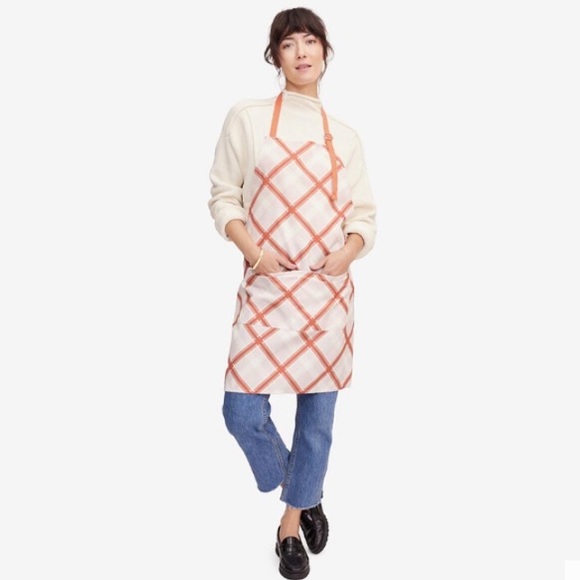 NEW🧡Sewing Down South Cooking Apron In Perfectly Plaid - Picture 4 of 4